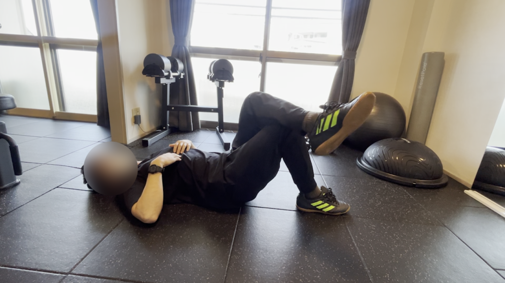 ふくらはぎストレッチ